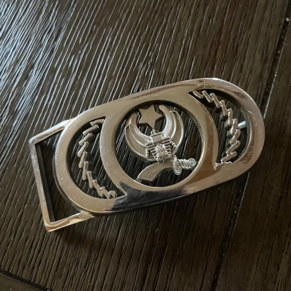 Vintage  Belt Buckle Masonic Shriners